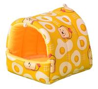 Hamac pour petit animal à suspendre dans un arbre - Accessoires pour hamster - Cachette en fourrure - Lit pour furets - Hamac lavable pour petits animaux à suspendre