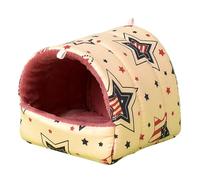Hamac pour petit animal à suspendre dans un arbre - Accessoires pour hamster - Cachette en fourrure - Lit pour furets - Hamac lavable pour petits animaux à suspendre