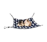 Hamac pour petit animal, chaud et lavable avec crochets - Lit doux chinchilla pour furet | Écureuil, perroquet, gerbille, Sugar Glider Pet Sleep Play Hiver Maison Appartement Intérieur