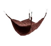 Hamac pour Petit Animal de Compagnie,Hamac Suspendu en Flanelle Double Couche pour Petit Animal avec 4 Crochets d'angle pour Rat,Cochon d'Inde,Furet