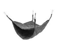 Hamac pour Petit Animal de Compagnie,Hamac Suspendu en Flanelle Double Couche pour Petit Animal avec 4 Crochets d'angle pour Rat,Cochon d'Inde,Furet