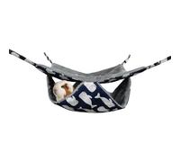 Hamac pour petits animaux | Doux chaud et lavable avec crochets - Lit pour furets et hamac pour chinchillas de petits animaux - Pour écureuil, perroquet, gerbe, pétaure de sucre, animal de compagnie