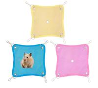 Hamac pour petits animaux - Hamac rafraîchissant triple maillage pour furets | Lit frais respirant à séchage rapide pour petits animaux domestiques