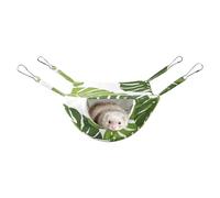Hamac pour petits animaux - Lit confortable pour furet - Hamac quatre saisons pour petits animaux de compagnie - Sac de couchage doux pour furets, cochons d'Inde, et autres petits animaux de