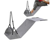 Hamac pour pieds d'avion - Hamac pour les pieds pour voyage | Polyester et nylon avec sangle réglable extensible, accessoires de support de coussin portable pour jambes, lit, sommeil, 100 x 45 cm