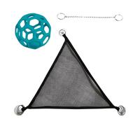 Hamac pour Pogona - Perche de Lézard pour Lézard avec Boule | Hamac pour Gecko | pour lézards caméléons Geckos Alimentation végétale Exercice Escalade