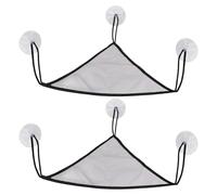 Hamac pour reptile, décoration de lit en forme de dragon barbu, 2 pièces, filet de repos pour petits animaux, accessoire d'escalade pour lézard, meuble compact pour cage pour animal domestique