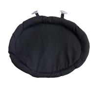 Hamac pour reptiles - Hamac noir doux et portable - Accessoires pour réservoirs d'agames barbus - Lit léger avec ventouse puissante pour voiture, réservoir de lézard