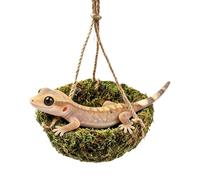 Hamac pour Reptiles, Jouet D'Enrichissement À Rétention D'Humidité, Hamac Gecko Et Abri Reptile, pour Les Races Petites et Moyennes de caméléon et lézard, se Reposer, Jouer et Grimper