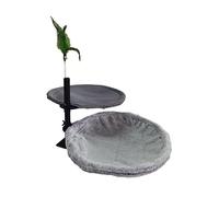 Hamac réglable pour chat, lit pour animal domestique (veuillez noter la couleur et le style, version améliorée - deux étages (avec tuyau en fer)