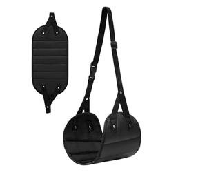 Hamac repose-jambes - Repose-pieds suspendu, sangle de voyage réglable, aide au confort portable, équipement de relaxation pliable, kit de repos ergonomique, accessoires de voyage légers |