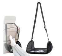 Hamac Repose-Pieds Voiture Enfant Portable Pliable Soutien Réglable | Hamac Repose-Pieds Siège Arrière Bébé Confort Lavable Doux Coussins Installation Facile Sangle