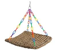 Hamac respirant tissé pour oiseaux - Cage - Hamac d'escalade - Hamac pour petits oiseaux et perroquets