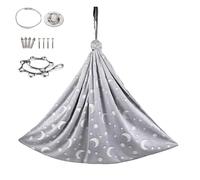 Hamac Sensoriel - Chaise Suspendue Flanelle Lumineuse | Siège Sensoriel Réglable | Relaxation Jeu Chambre Bébé | Balancelle Multifonction pour Confort Calmant Amusant