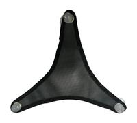 Hamac serpent portable, ventouse en respirante, lit dragon barbu de 45,7 cm avec forte adhérence, filet en nylon avec fonction d'installation facile, accessoire pour réservoir de reptiles