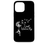 Hamac Silks I Just Wanna Fly Pissenlit Aérien Yoga Cadeaux Coque pour iPhone 13 Pro Max