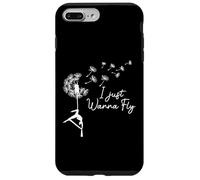 Hamac Silks I Just Wanna Fly Pissenlit Aérien Yoga Cadeaux Coque pour iPhone 7 Plus/8 Plus