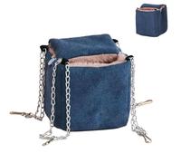 Hamac Sugar Glider, hamac furet pour cage, Lit pour hamster nid d'écureuil, Hamac Chinchilla Sugar Glider Bed, lit Chinchilla balançoire chaud pour Hamster, accessoires de cage pour petits animaux