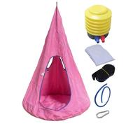 Hamac Suspendu,Chaise Balançoire pour Hamac pour Kids,Tissu Oxford Multifonctionnel Respirant Et Réglable 150Kg Maximum,Balançoire Sensorielle pour Kids Intérieur Et Extérieur,pour Cour,Salon,Jardin