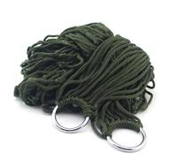 Hamac suspendu maille forte corde en nylon épais hamac balançant hamac siège Voyage suspendus balançoire chaise