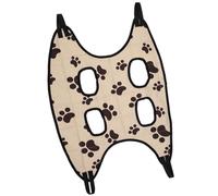 Hamac Suspendu pour Animaux de Compagnie, Toile, Quatre Trous, Toilettage | Aide au Bain la Coupe des Griffes, Ne S'étire Pas, Facile à Suspendre, Usage Chat Chien Style Aléatoire