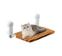 Hamac Suspendu pour Chat Fenêtre | Coussin Pliable Respirable sans Cordon,Cadre en Métal avec Vene Forte Et Lit pour Chat Fenêtre,Convient à Les Chats pour Le Repos en Intérieur