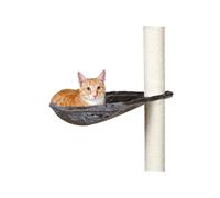 TRIXIE Hamac - Nid XL pour griffoir pour chat gris platinium peluche ø 40 cm