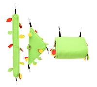 Hamac Suspendu pour Nid D'oiseau, Ensemble de Nids de Couchage pour Planeur de Sucre, écureuil, Hamster, Accessoires Exquis pour Animaux de Compagnie pour l'escalade et Le Repos, Décor de