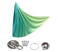 Hamac Swing Set - Silks de yoga aérien, hamacs de soie suspendus | Flexibilité de résistance Conditioning Équipement de fitness, antennes d'entraînement légers