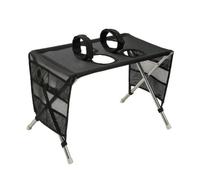 Hamac Toilettage avec 8 Trous Stable, Noir, Modèle Amélioré | Pieds Pliants En X, Bras Toilettage avec Hamac, Robuste, pour Maison