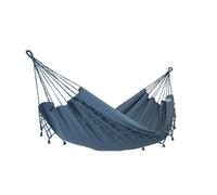 Hamac traditionnel coloris anthracite à franges - kocon - 340x140cm