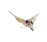 AMAZONAS AZ-1018140 hamac Hamac suspendu 2 personne(s) Coton, Polyester Beige