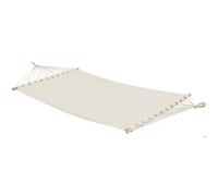 Hamac XXL, 2 personnes | env. 185 x 115 cm | poids max. supporté: 150 kg | 100% coton | hamacs AMANKA | couleur beige
