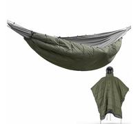 Hamacs Couverture de Dessous Couverture Outdoor Randonnée Camping Hamac Underquilt Poncho de Camping d'hiver, sous-Couverture Thermique Ultraléger, Sac de Couchage (Vert Olive, 226x69cm)