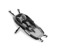 Hamacs de la Marque QERIDOO - Modèle Hängematte Plus avec Cadre de sécurité pour Babytransport - Grau