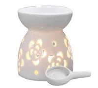 HAMAGI Brûleur à Cire en Céramique pour Huiles Essentielles - Bougie Aromathérapie et Poêle pour Huile Essentielle