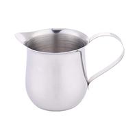 Hamaio Petite Lait Pichet Pot À Lait, Pot À Lait en Acier Inoxydable, Tasse À Lait Home À Thé en Porcelaine Ensemble De Famille, pour Le Café La Mousse De Lait