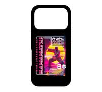 Hamamatsu City 80s Synthwave Shaolin Japon Hamamatsu Coque pour iPhone 17 Pro
