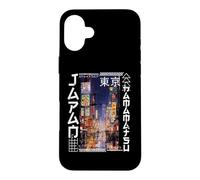 Hamamatsu City Retro Japan Esthétique Rues of Hamamatsu Coque pour iPhone 16 Plus