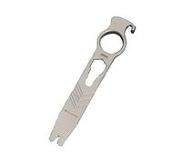 Hamans Décapsuleur en titane, 14 cm, outil multifonction avec clé multi-tailles/tournevis/extracteur de clous QG002