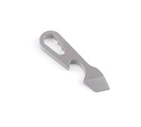 Hamans EDC Pry Bar Outil multifonction Mini 4,2 g Titane Petit Prybar décapsuleur Clé