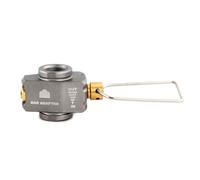 Hamans Gas Refill Adapter, Adaptateur de Recharge de Cartouche de Gaz Butane, Adaptateur Gaz, Recharges de Combustible pour Réchaud