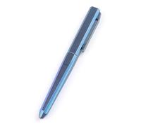 Hamans Stylo à bille en titane avec capuchon à clip 13,2 cm, stylo tactique compact EDC pour un transport quotidien