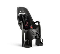 Hamax - Porte-bébé Zenith Gris-Noir - Fixation Porte-Bagage - pour Enfants dès 9 Mois - Supporte jusqu'à 22 kg - Harnais 3 Points Ajustable - Suspension Anti-Chocs - Compatible vélos électriques
