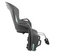 Hamax Porte-bébé vélo Amiga – Face route – Harnais 3 points – Max 22 kg – Gris foncé/vert