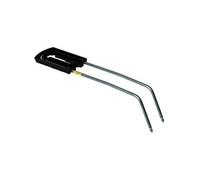Hamax support siège vélo 50-15 cm acier/plastique argent/noir