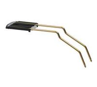 Hamax support siège vélo 68-22 cm acier/plastique argent/noir G