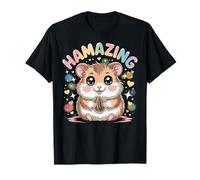 Hamazing Hamster Kawaii Pastel Cœurs étoiles Hamster T-Shirt