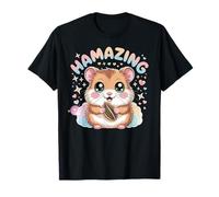 Hamazing Hamster Kawaii Pastel Cœurs étoiles Hamster T-Shirt