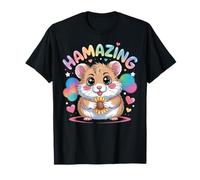 Hamazing Hamster Kawaii Pastel Cœurs étoiles Hamster T-Shirt